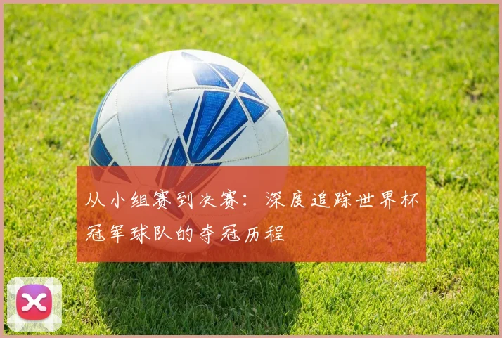 从小组赛到决赛：深度追踪世界杯冠军球队的夺冠历程